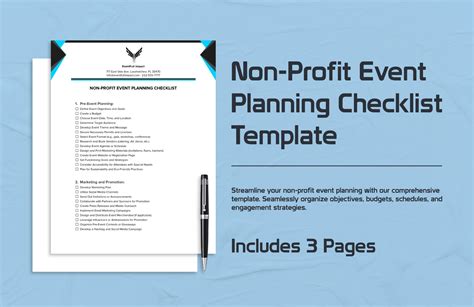 nonprofit event planning checklist worksheet.